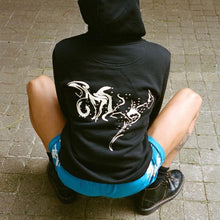 Load image into Gallery viewer, Mama told ya Limited edition phosphorescent Hoodie
